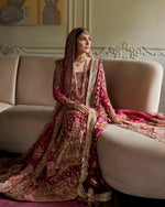Load image into Gallery viewer, Farah Talib Aziz –  Mehr Un Nissa Scarlett Bridal | FTA-Meh-043