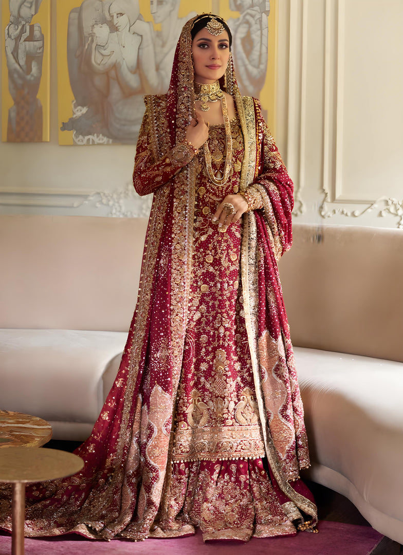 Farah Talib Aziz –  Mehr Un Nissa Scarlett Bridal | FTA-Meh-043