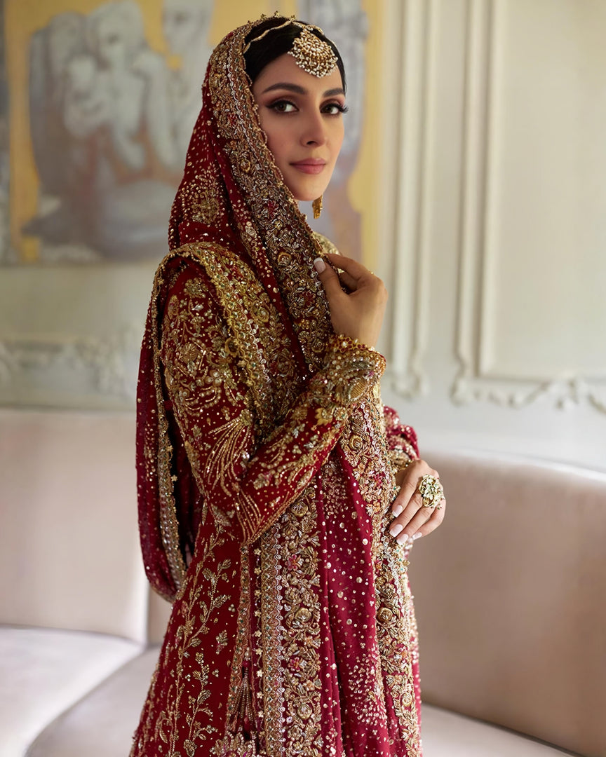 Farah Talib Aziz –  Mehr Un Nissa Scarlett Bridal | FTA-Meh-043