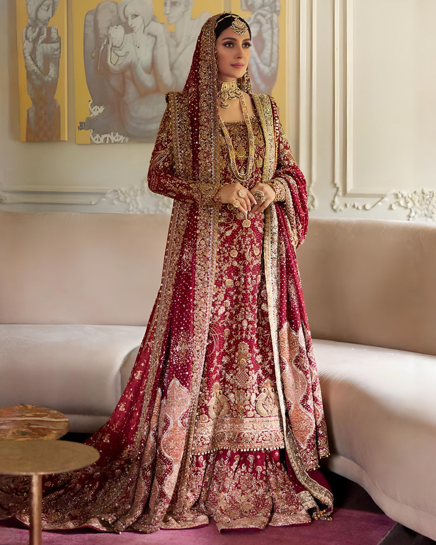 Farah Talib Aziz –  Mehr Un Nissa Scarlett Bridal | FTA-Meh-043