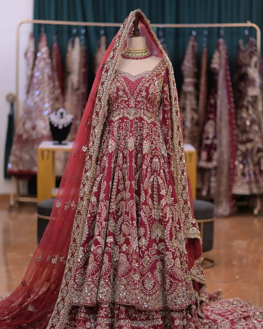 Soraya – Red V Neck | Sor-Rvn-055