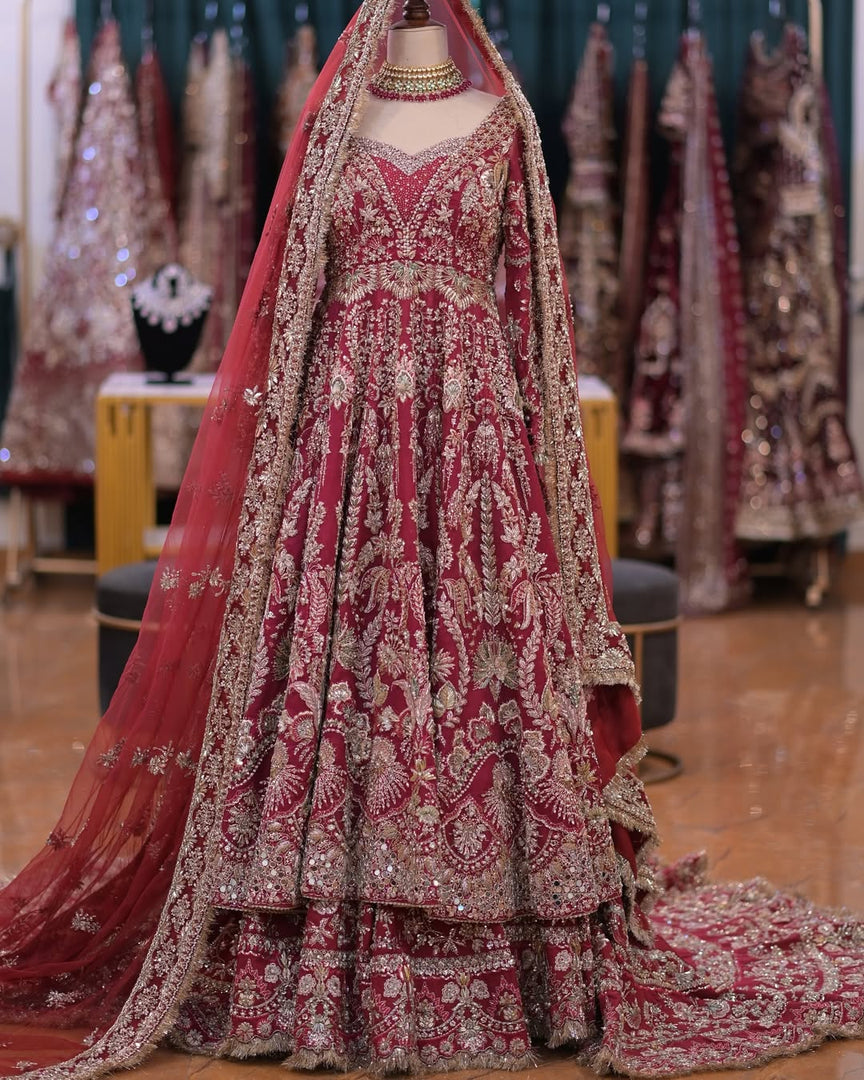 Soraya – Red V Neck | Sor-Rvn-055