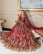Load image into Gallery viewer, Republic womenswear – Red fish Bridal jora | RWW-Rfj-074