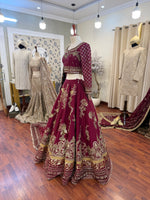 Load image into Gallery viewer, Mohsin Naveed Ranjha - Barat CHANDNI |MNR-Red-445
