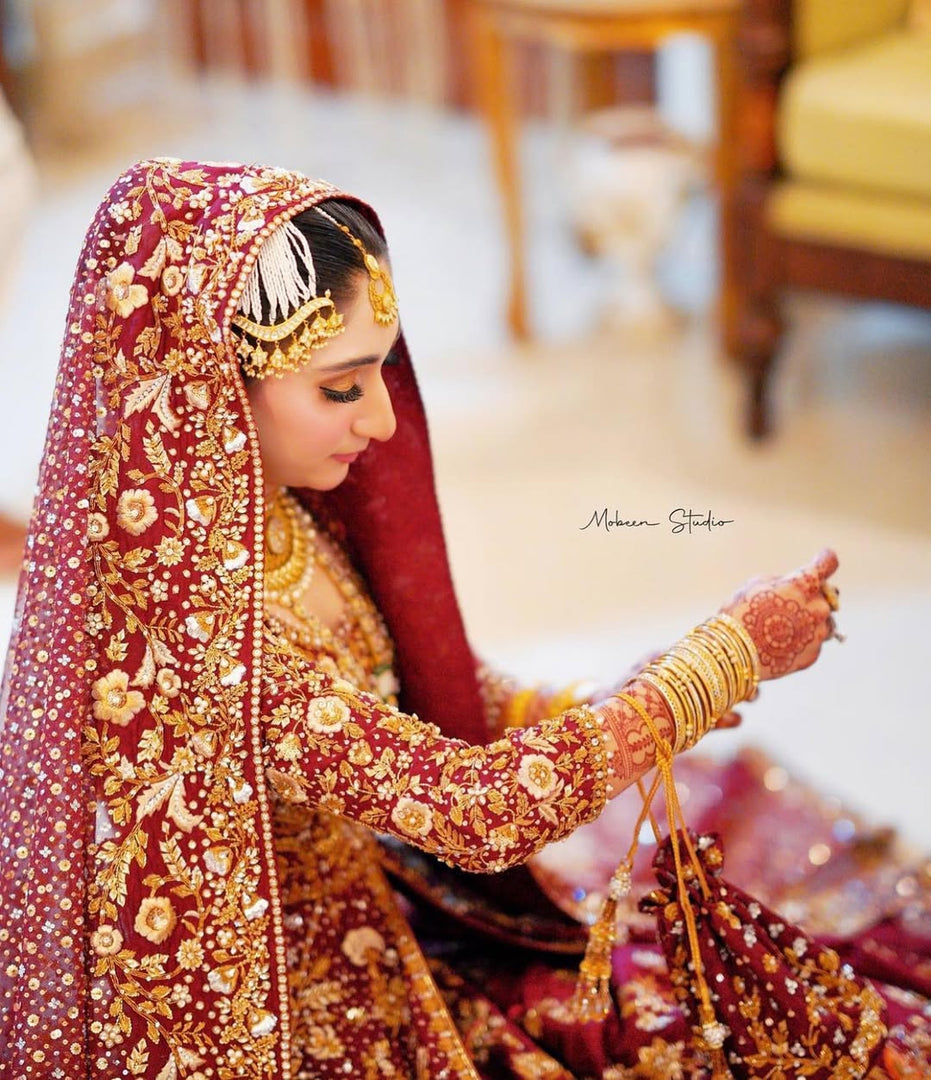 SANIYA Maskatiya – Pink Bridal | SM-PB-047