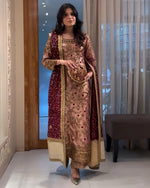 Load image into Gallery viewer, Haris Shakeel - Rose Pink | HS-RP-638
