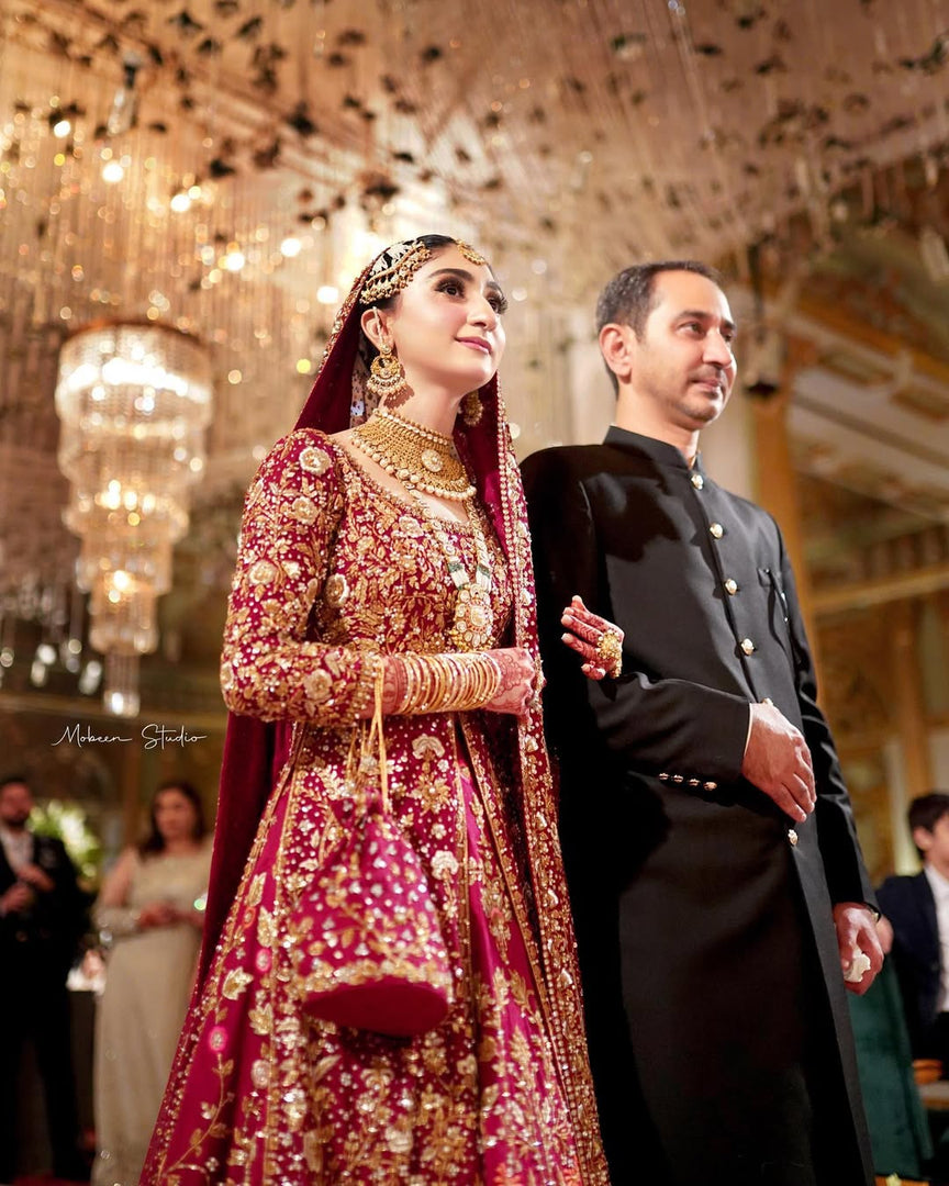 SANIYA Maskatiya – Pink Bridal | SM-PB-047