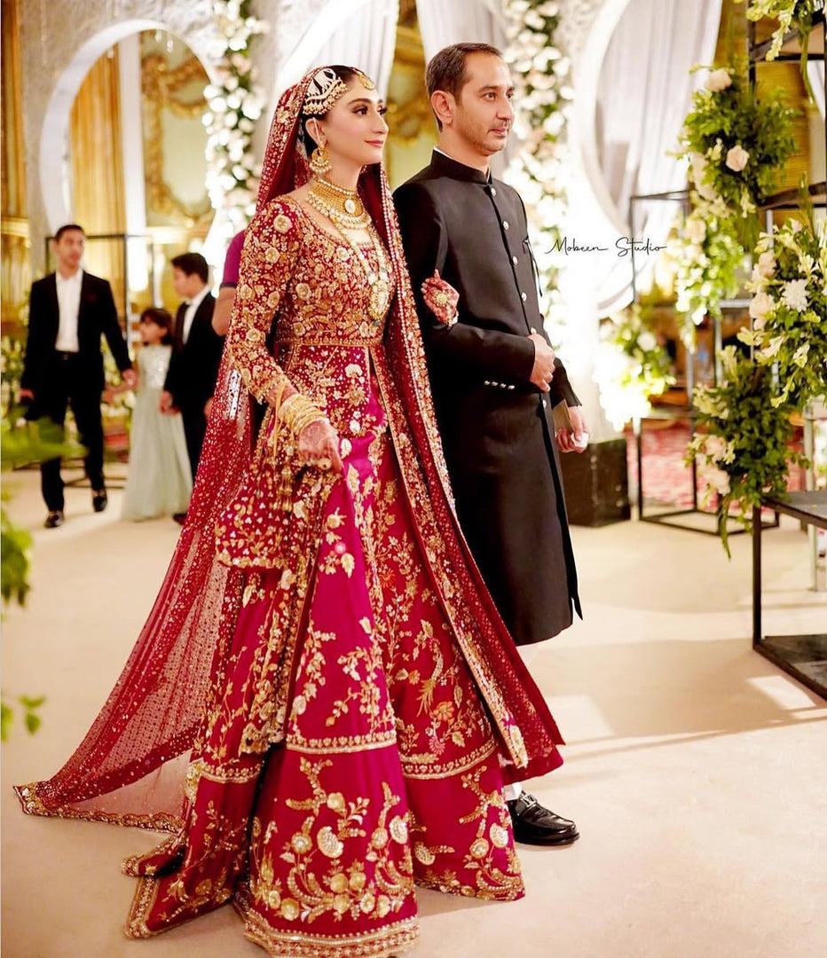 SANIYA Maskatiya – Pink Bridal | SM-PB-047