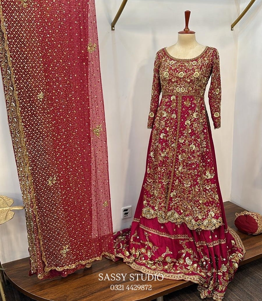 SANIYA Maskatiya – Pink Bridal | SM-PB-047