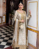 Load image into Gallery viewer, HARIS SHAKEEL -Peal White | HS-Pw-232
