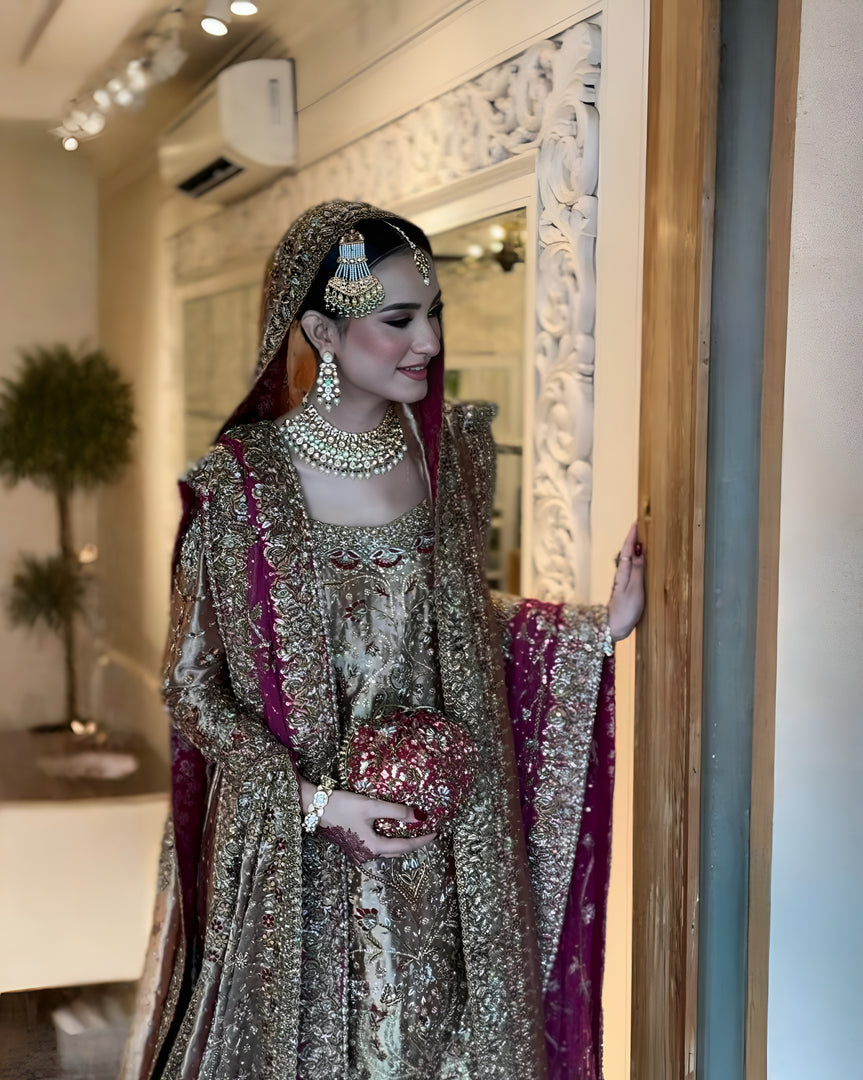 Haris Shakeel - Nude Gold French  | HS-NGF-085