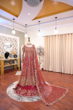 Load image into Gallery viewer, SANIYA Maskatiya – Red Bridal | SM-Rb-046
