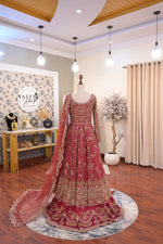 Load image into Gallery viewer, SANIYA Maskatiya – Red Bridal | SM-Rb-046
