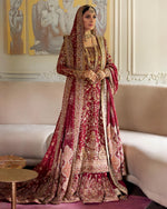 Load image into Gallery viewer, Farah Talib Aziz –  Mehr Un Nissa Scarlett Bridal | FTA-Meh-043
