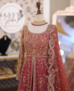 Load image into Gallery viewer, SANIYA Maskatiya – Red Bridal | SM-Rb-046
