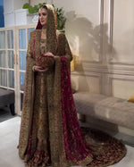Load image into Gallery viewer, Haris Shakeel - Nude Gold French  | HS-NGF-085
