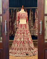 Load image into Gallery viewer, Ahmad SULTAN – Red Golden Bridal | AS-Rgb-051
