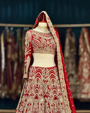 Ahmad SULTAN – Red Golden Bridal | AS-Rgb-051