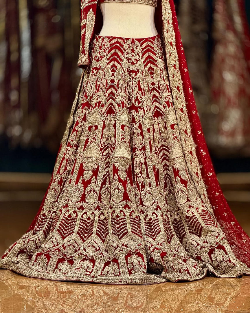 Ahmad SULTAN – Red Golden Bridal | AS-Rgb-051
