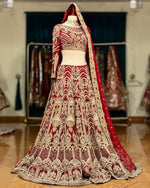 Load image into Gallery viewer, Ahmad SULTAN – Red Golden Bridal | AS-Rgb-051
