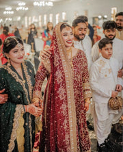 Haris Shakeel – Maaz Super Red Bridal | HS-MRB-071