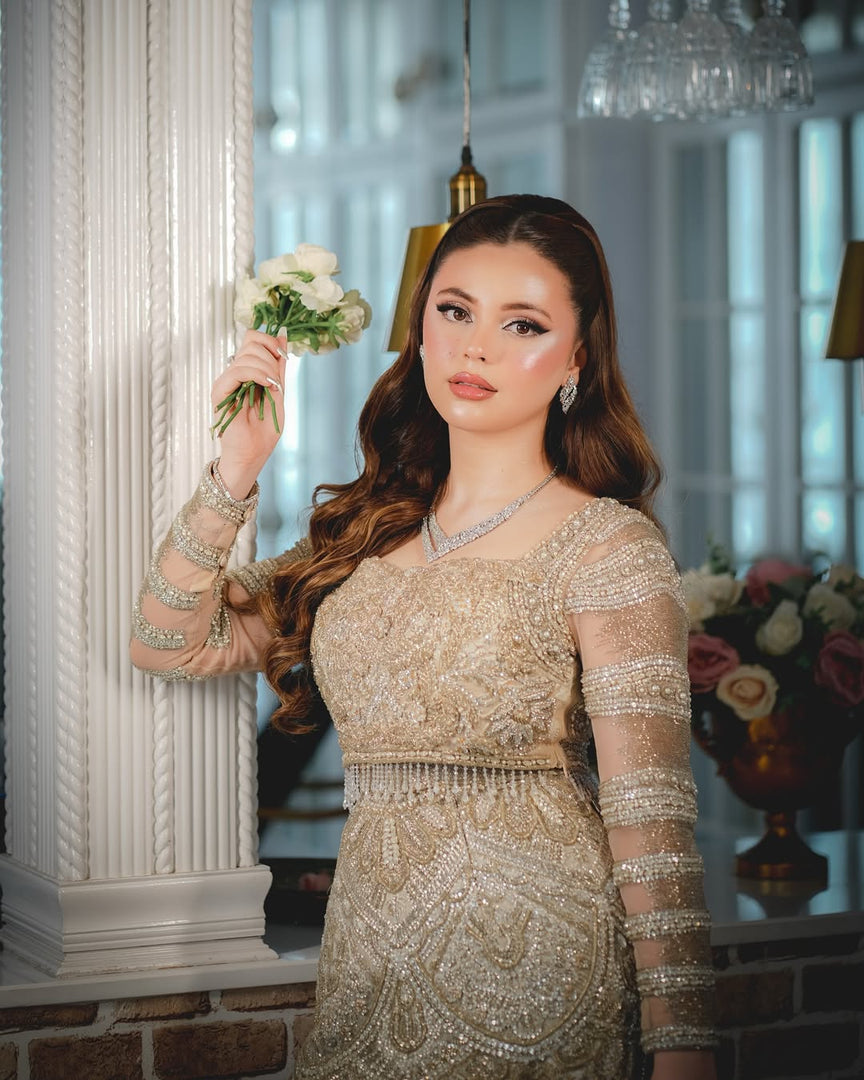 Zain Hashmi - Aurelie Pearl white | ZH-Aur-129