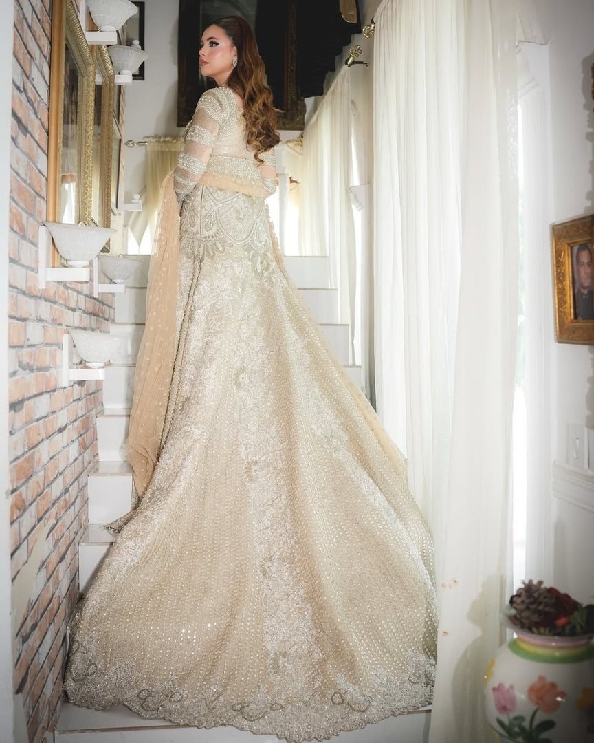 Zain Hashmi - Aurelie Pearl white | ZH-Aur-129