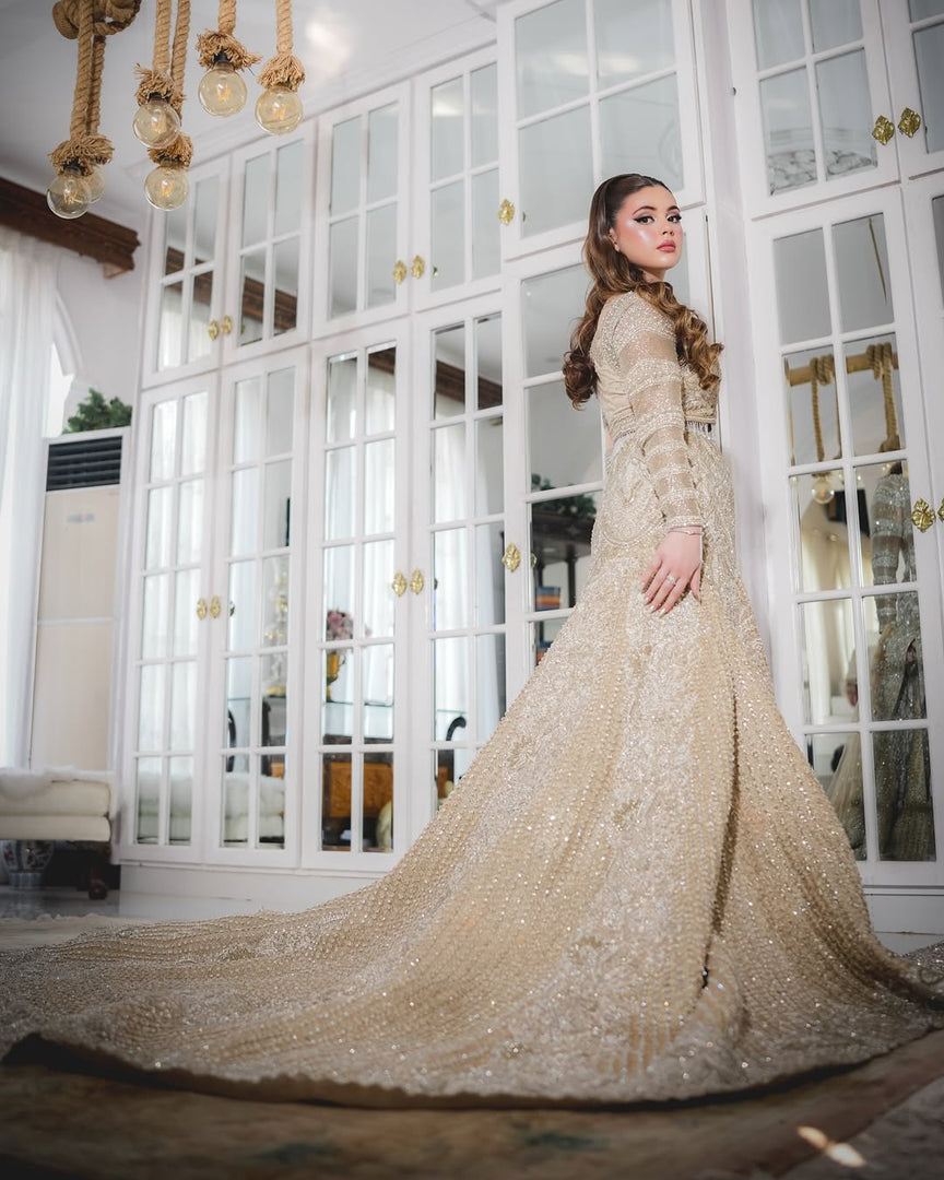 Zain Hashmi - Aurelie Pearl white | ZH-Aur-129