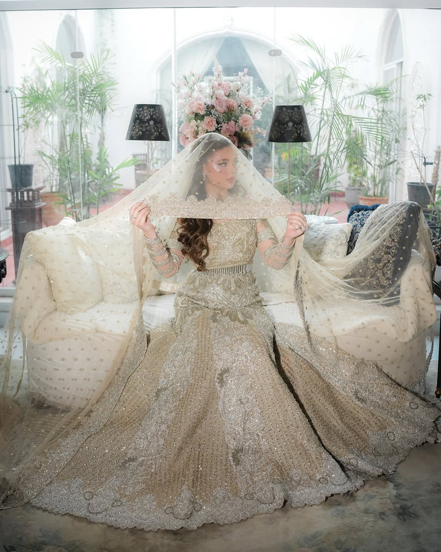 Zain Hashmi - Aurelie Pearl white | ZH-Aur-129