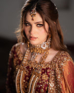 Load image into Gallery viewer, Zeeshan Danish – Red Classic Farshi | ZD-Rcf-059
