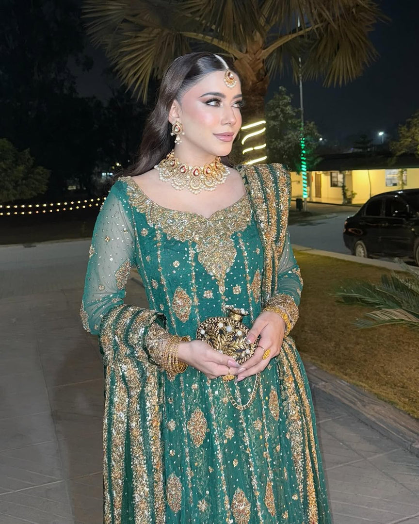 Haris Shakeel – Mint green | HS-Mg-242