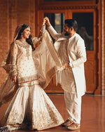 Load image into Gallery viewer, Maha Wajahat – Nikkah Dress | MW-Nik-004

