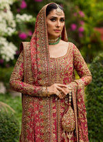 Load image into Gallery viewer, Farah Talib Aziz- Dil Ras Panelled Farshi Lengha | FTA-Drp-040

